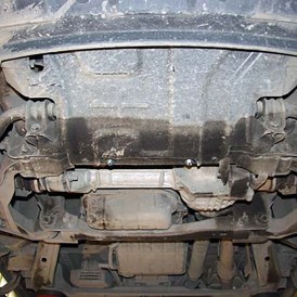 Unterfahrschutz Getriebe und Verteilergetriebe 2.5mm Stahl Nissan Navara 2005 bis 2015 2.jpg